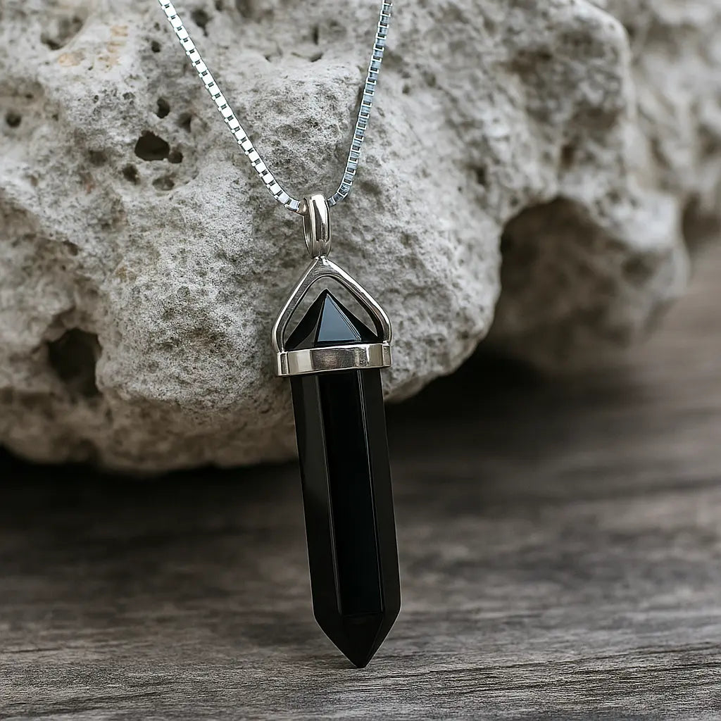 Black Obsidian Pendant