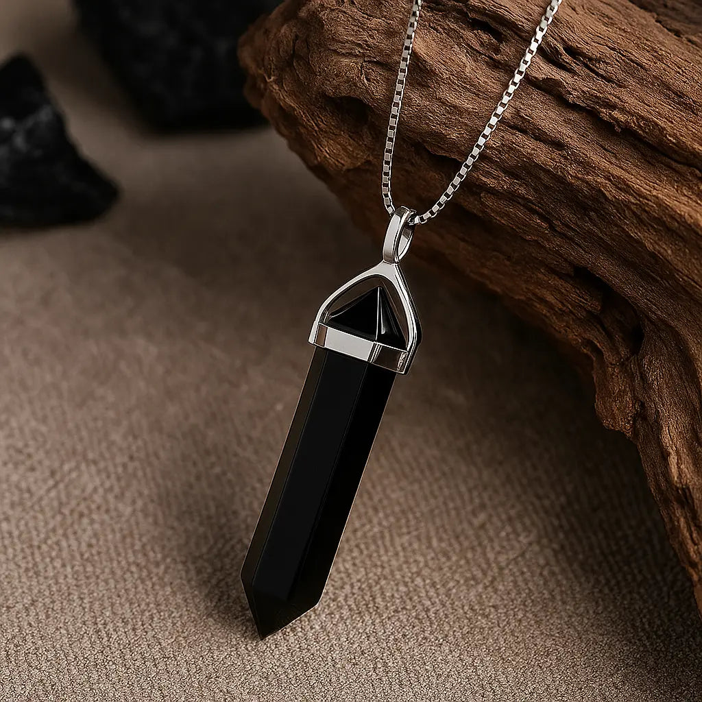 Black Obsidian Pendant