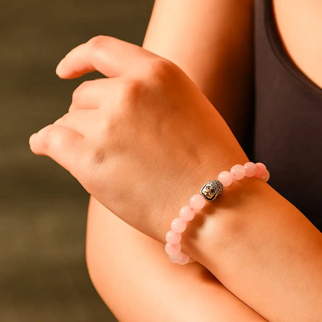 Love Attraction Bracelet (Original Rose Quartz)