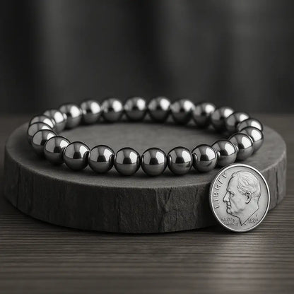 Money Maker Bracelet (Original Silver Hematite)