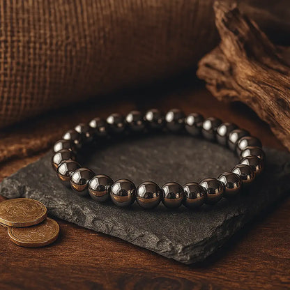 Money Maker Bracelet (Original Silver Hematite)