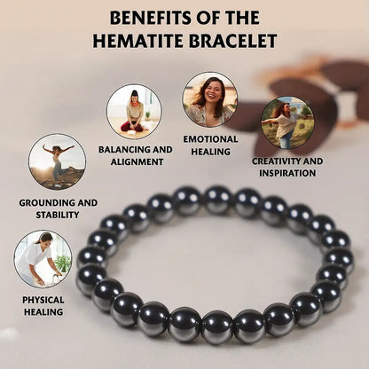 Money Maker Bracelet (Original Silver Hematite)