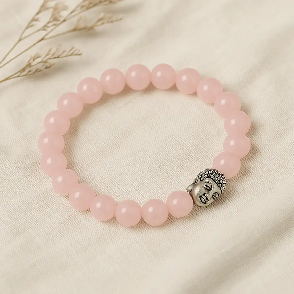 Love Attraction Bracelet (Original Rose Quartz)