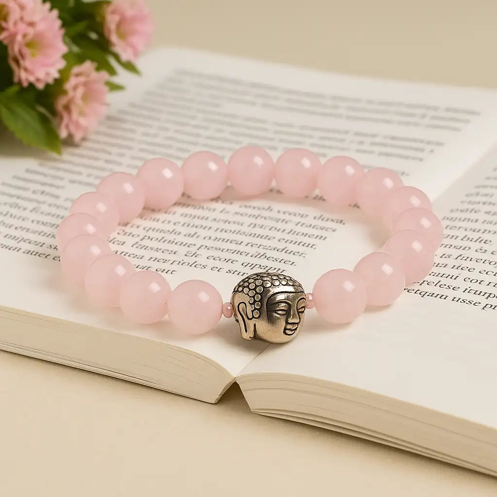 Love Attraction Bracelet (Original Rose Quartz)