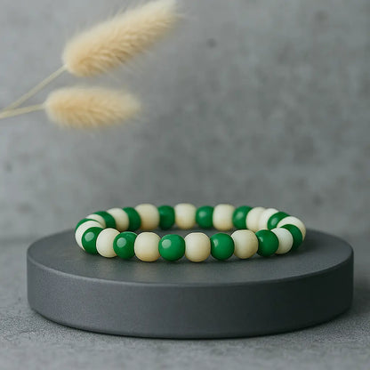 Green Aventurine With Tulsi Bracelet