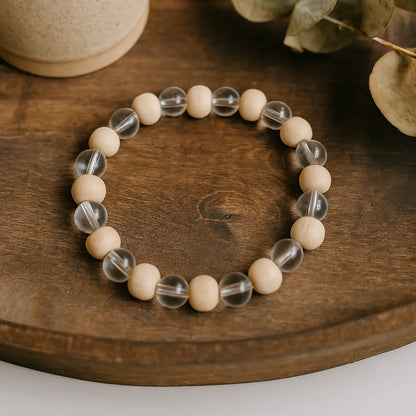 Crystal with Tulsi Bracelet