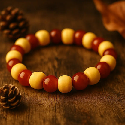 Carnelian with Tulsi Bracelet