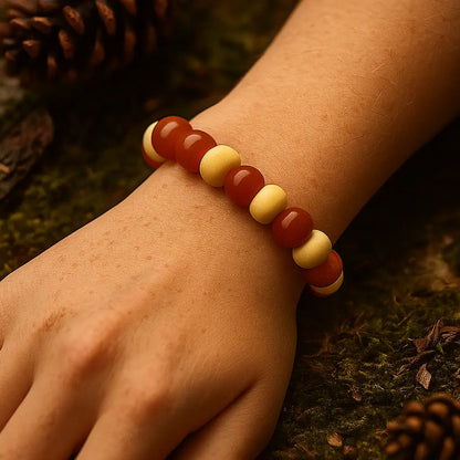 Carnelian with Tulsi Bracelet