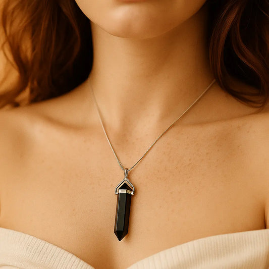 Black Obsidian Pendant