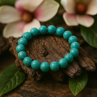 NEVINE Turquoise Firoza Crystal Bracelet