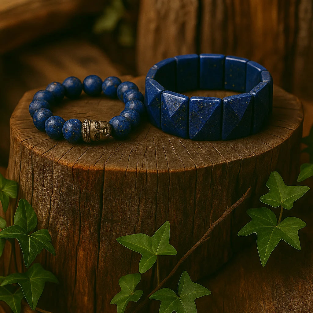 Lapis Lazuli Combo Bracelet