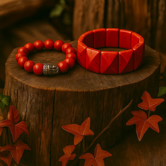 Red Jasper Combo Bracelet