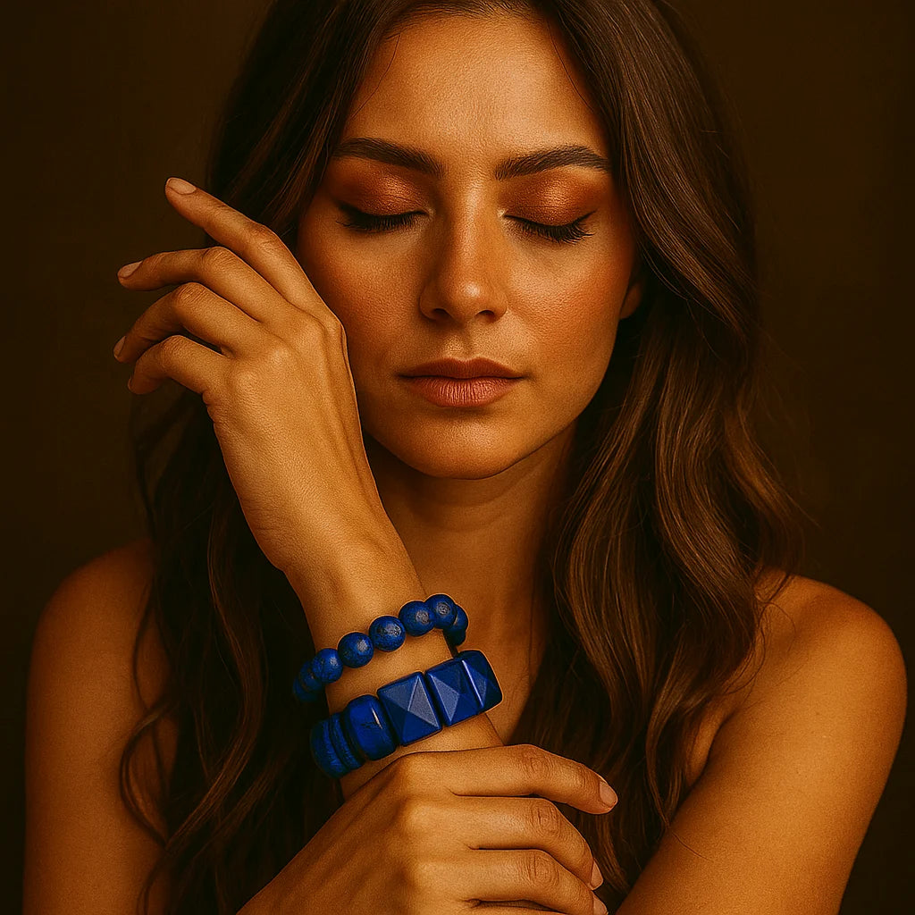 Lapis Lazuli Combo Bracelet